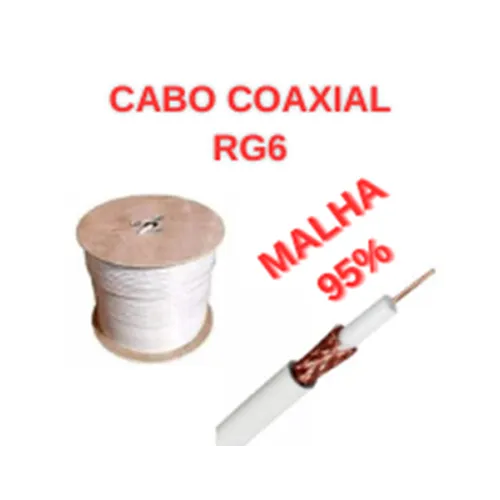 Cabo Coaxial Rg Aqualuzi